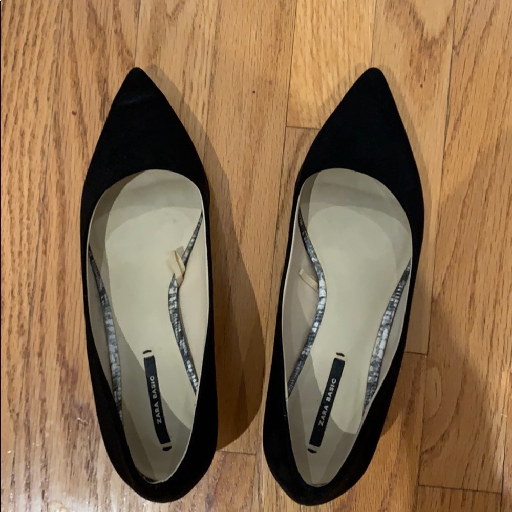 Zara Classic Black Heels